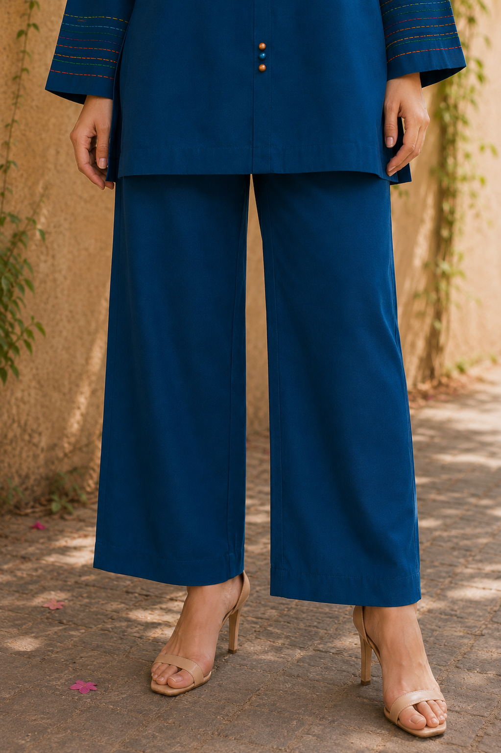 Deep Sapphire Blue Co-ord set (2pc)