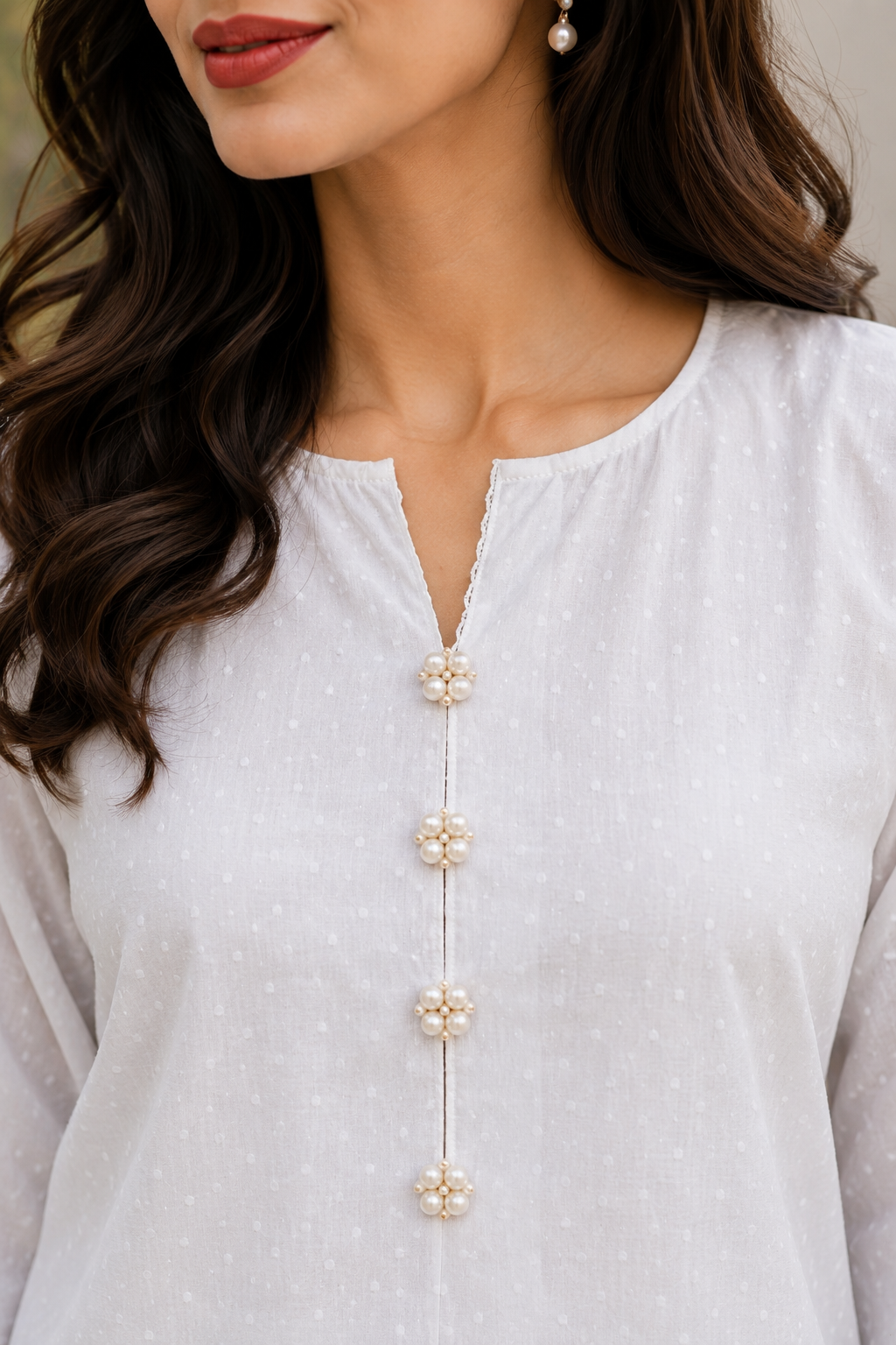 Ivory Pearl Co-Ord Set (2pc)