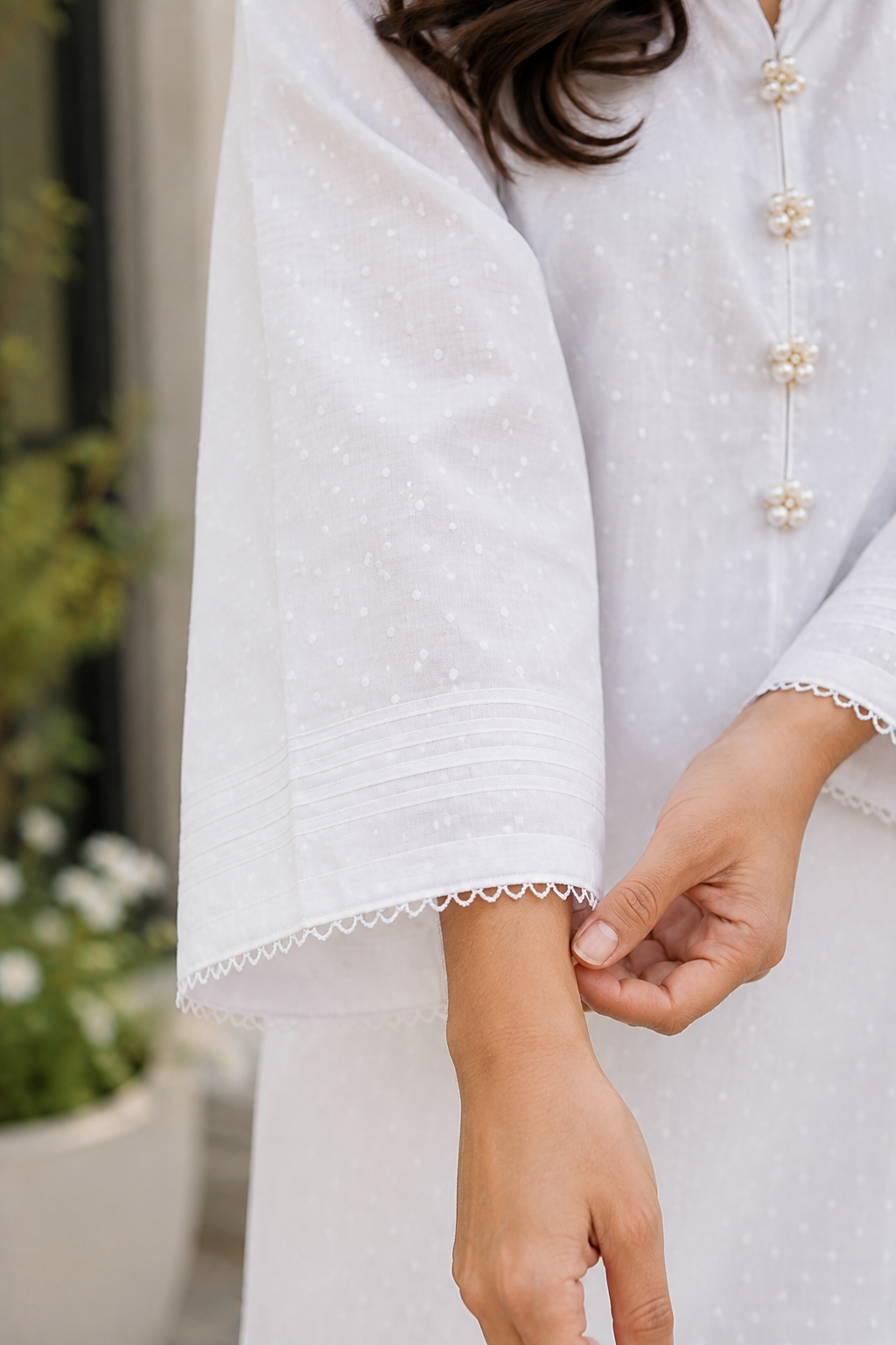Ivory Pearl Co-Ord Set (2pc)