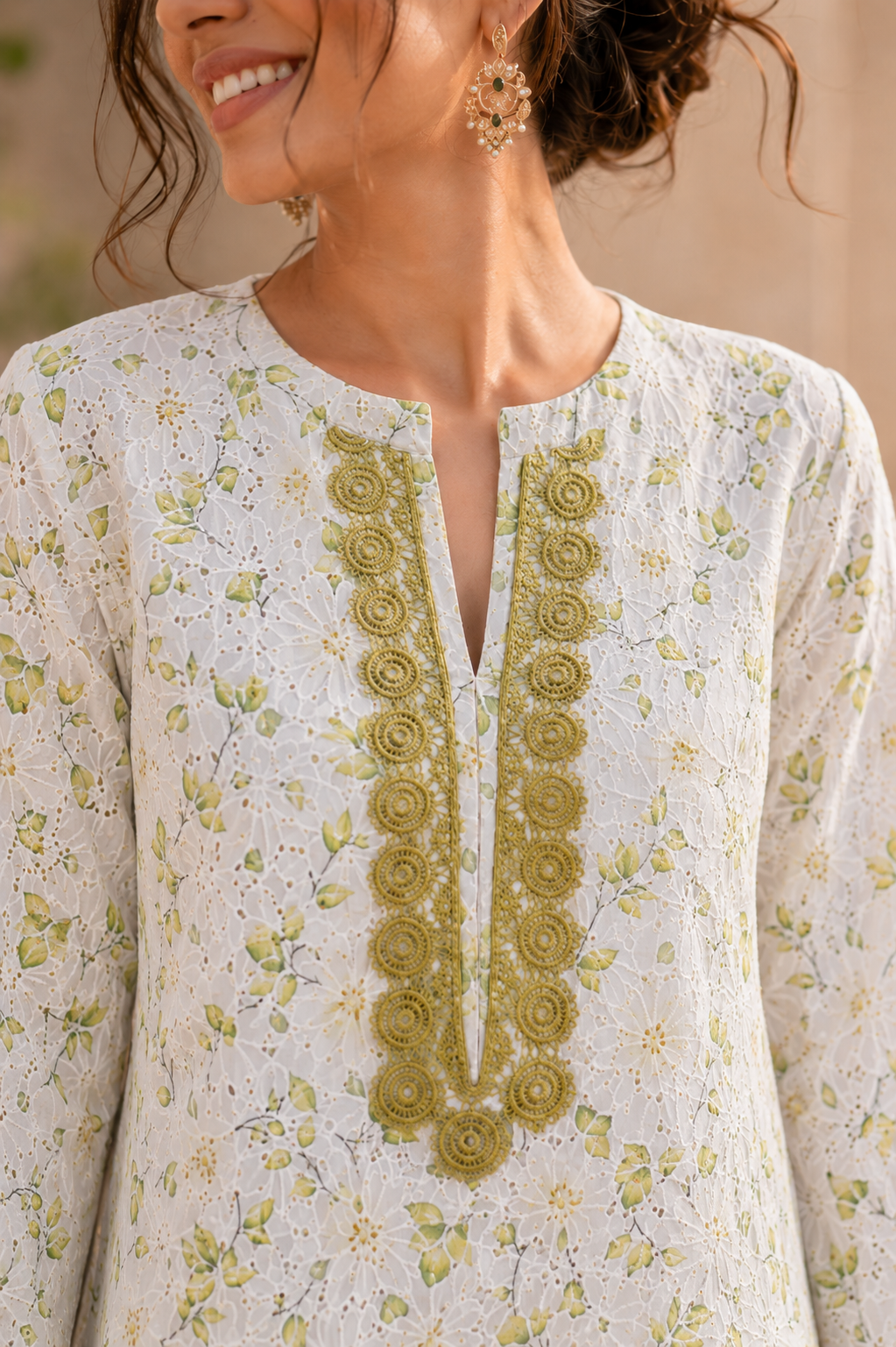 Olive Noor – Chikankari Kurti
