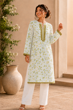 Olive Noor – Chikankari Kurti