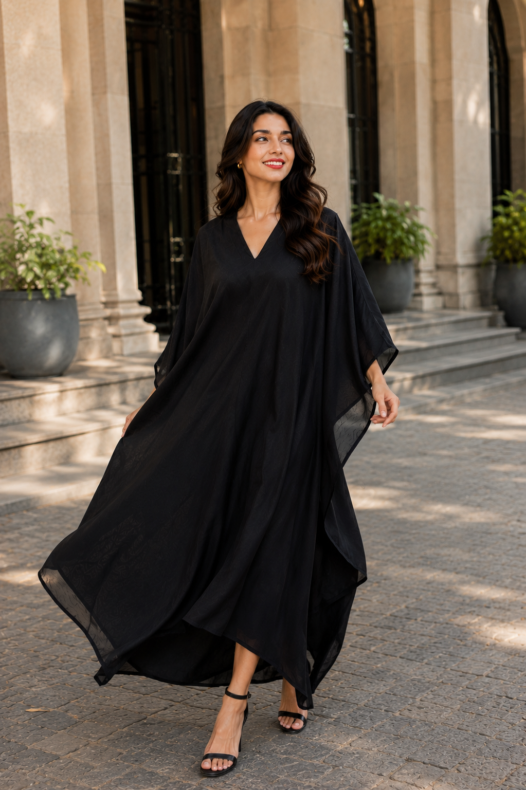 Classic Black Kaftan