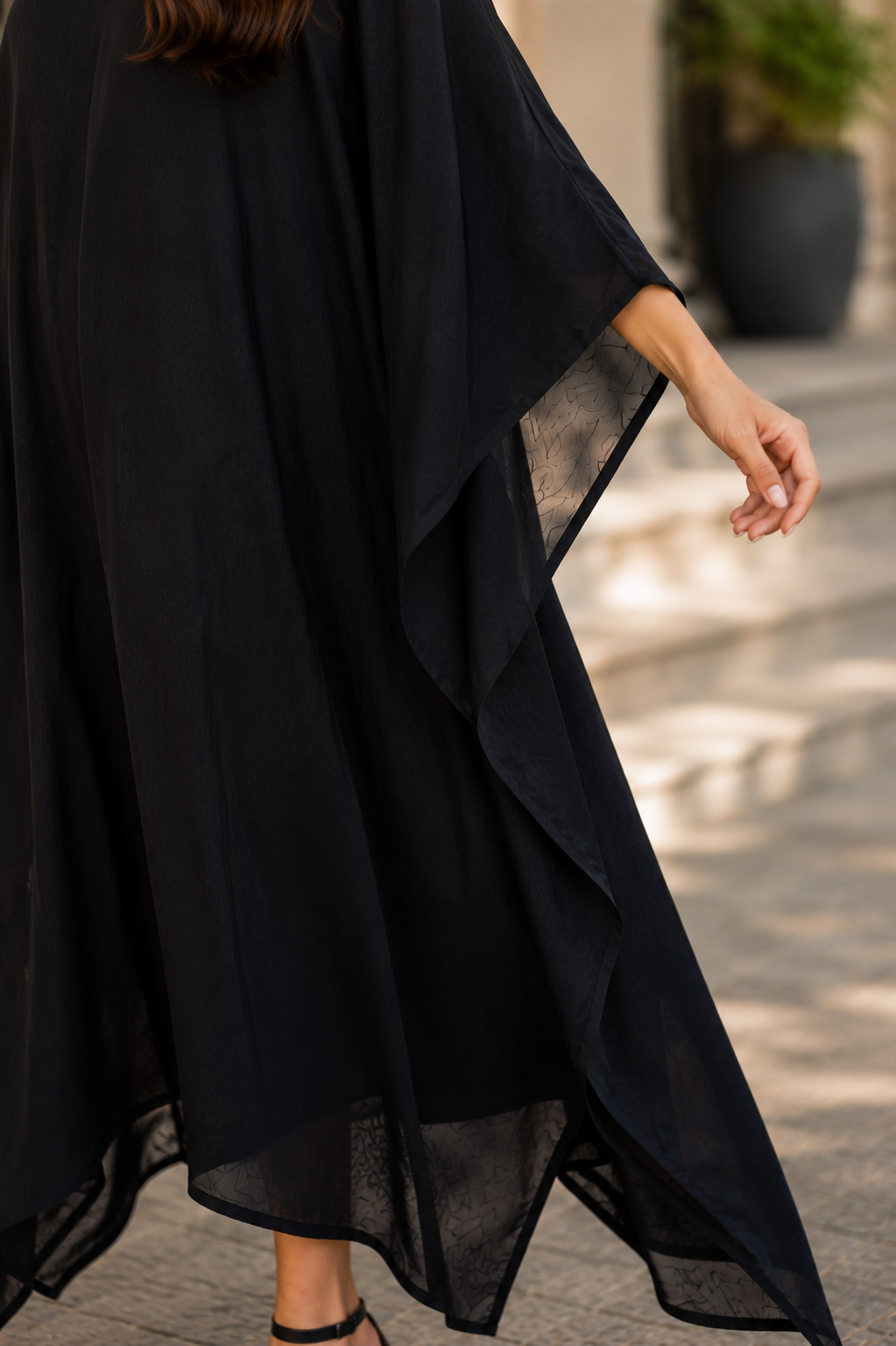 Classic Black Kaftan