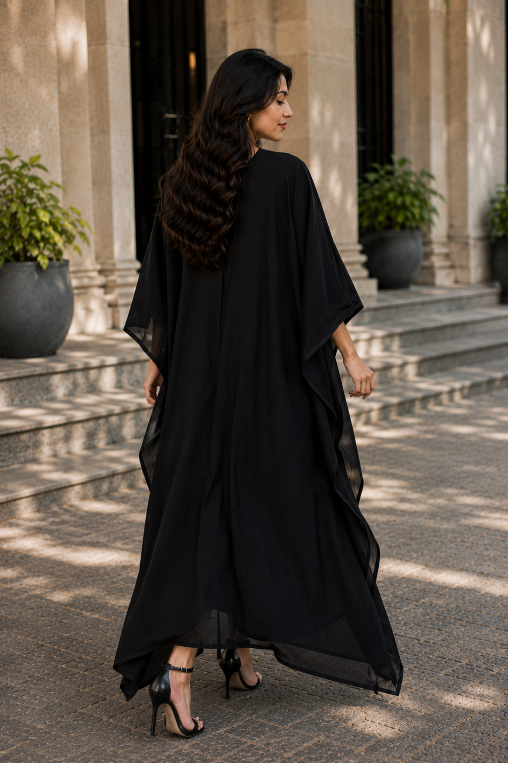 Classic Black Kaftan
