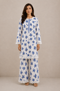 Azure Blossom Co-Ord Set (2pc)